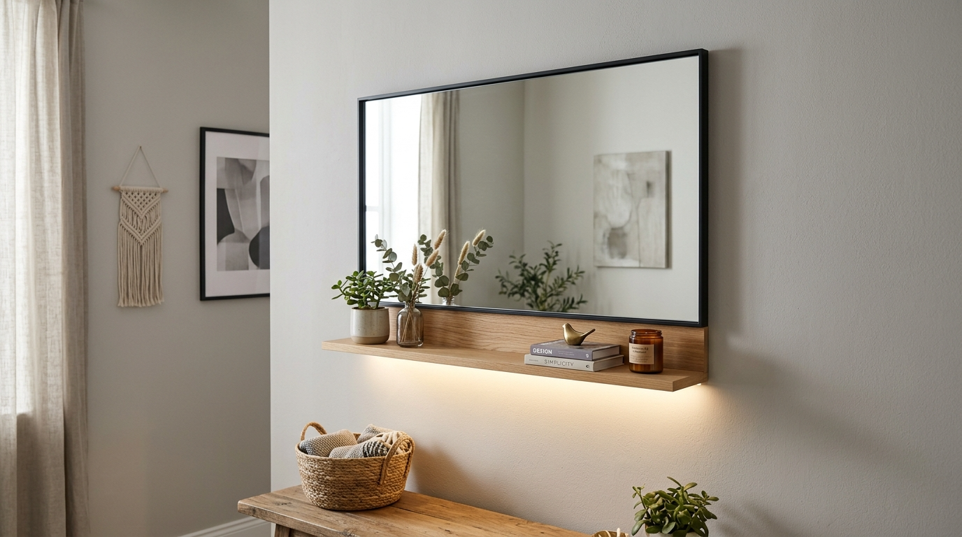 Use lighting to make the bathroom feel luxe